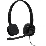 Logitech Stereo H151 - Headset - On-Ear - 3,5 mm Klinke - Schwarz