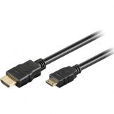 Goobay HDMI zu mini-HDMI Konverter Kabel - schwarz - 2 m