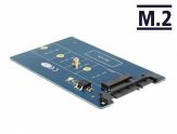 Delock Converter SATA 22 pin > M.2 NGFF - Speicher-Controller - SATA 6Gb/s