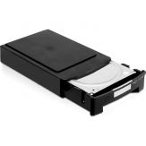 DeLOCK Storage Boxes - Festplattenlaufwerk-Schutzgehäuse - Kapazität: 1 Festplattenlaufwerk (3,5") - Schwarz (Packung mit 2 )