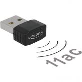 DeLock USB 2.0 Dual Band Nano Stick - WLAN - WiFi - Netzwerkadapter - USB 2.0 - 802.11ac