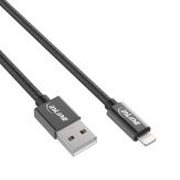 InLine Apple Lightning USB Sync- & Ladekabel für iPod, iPhone, iPad - 1m - Schwarz