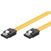 SATA-Kabel - 50 cm - gerade/gerade - mit Clip-Verriegelung- Serial ATA 150/300/600 Datenrate: 1.5/3/6 GBit/s