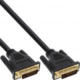 InLine DVI-D Anschlusskabel Premium - 24+1 pin - Stecker / Stecker - Dual-Link - 3m