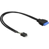 Delock - USB-Kabel - 19-poliger USB 3.0 Kopf (W) bis 8-poliger USB 2.0-Header (M)