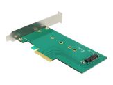 Delock PCI Express x4 Card - 1x internal NVMe M.2 Speicher-Controller - M.2 Card Low Profile - 39 GBps - PCIe 3.0 x4