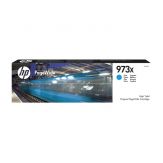 HP 973X - Hohe Ergiebigkeit - Cyan - Original - PageWide - Tintenpatrone - für PageWide Managed MFP P57750, P55250; PageWide Pro 452, 477, MFP 477