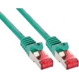 Netzwerk Patchkabel - S/FTP (PiMf) - Cat.6 - 250MHz - PVC - CCA - 1,5m - grün