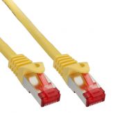 Netzwerk Patchkabel - S/FTP (PiMf) - Cat.6 - 250MHz - PVC - CCA - 1,5m - gelb