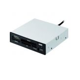 iBOX ICKWSUIR02 - 62in1 - Eingebaut USB 2.0 Schwarz Kartenleser/ Cardreader Internal - USB 2.0 - 25 x 100 x 95 mm