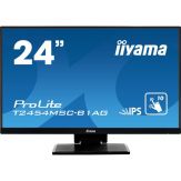 Iiyama ProLite T2454MSC-B1AG - 60.5 cm (23.8") Touchscreen - 1920 x 1080 Full HD - IPS - 250 cd/m² - 1000:1 - 5 ms - HDMI - VGA - Lautsprecher