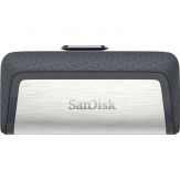 SanDisk Ultra Dual - USB-Flash-Laufwerk - 128 GB - USB-A / USB-C