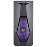 Cooler Master MasterBox K500 RGB - Midi Tower - ATX - ohne Netzteil (ATX) - Glasfenster- USB/Audio - schwarz