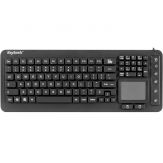 KeySonic KSK-6231 INEL US - black - Industrietastatur - Beleuchtung - Touchpad - 2 - Touchpad - 98 Tasten