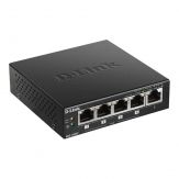 D-Link DGS 1005P - Switch - unmanaged - 5 x 10/100/1000 (4 PoE+) Desktop - PoE+ (60 W)