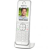 AVM FRITZ!Fon C6 - Schnurloses VoIP-Telefon - mit Internetradio mit Rufnummernanzeige - ECO DECTGAP - SIP - Weiß