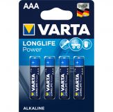Varta - Batterie Longlife Power - AAA/ LR03/ MN2400/ Micro - 4 Stück - 1,5V