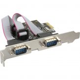 InLine Serieller Adapter - PCIe - 2x RS-232 x - MosChip MCS9922CV