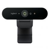 Logitech WebCam BRIO 4K Ultra HD - Web-Kamera - integrierte Dual-Stereomikrofone - Stativbefestigung - Kabelgebunden