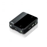 ATEN CS782DP - KVM-/Audio-/USB-Switch - 2 x KVM/Audio/USB 1 lokaler Benutzer - Desktop