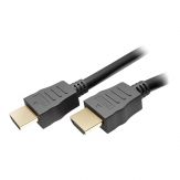 HDMI zu HDMI Kabel - schwarz - 3 m - rund - 8K Unterstützung
