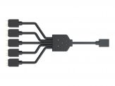 Cooler Master Addressable RGB 1-to-5 Splitter Cable - Netzsplitter für Lüfter - 3-poliger Lüfteranschluss (M)