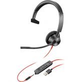 Poly Plantronics Blackwire 3315 - 3300 Series - USB Headset - On-Ear kabelgebunden - USB
