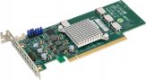 Supermicro AOC-SLG3-4E4T-O - PCIe - OcuLink - Niedriges Profil - PCIe 3.0 - Grün - 12,8 Gbit/s
