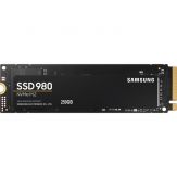 Samsung 980 MZ-V8V250BW - 250 GB SSD - intern - M.2 2280 - PCI Express 3.0 x4 (NVMe) 256-Bit-AES