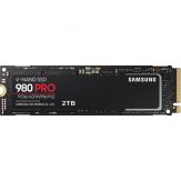 Samsung 980 PRO MZ-V8P2T0BW - SSD - verschlüsselt - 2 TB - intern - M.2 2280 - PCI Express 4.0 x4 (NVMe) - Puffer: 1 GB