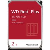 WD Red Plus NAS Hard Drive WD20EFZX - Festplatte - 2 TB - intern - 3.5" (8.9 cm) - SATA 6Gb/s - 5400 rpm - Puffer: 128 MB