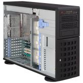 Supermicro SC745 BTQ-R920B - Tower - 4U - Erweitertes ATX SATA/SAS - Hot-Swap 920 Watt - Schwarz - USB