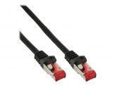 Netzwerk Patchkabel - S/FTP (PiMf) - Cat.6 - 250MHz - PVC - Kupfer - 5m - schwarz