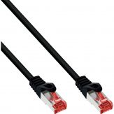 Netzwerk Patchkabel - S/FTP (PiMf) - Cat.6 - 250MHz - PVC - CCA - 7,5m - schwarz