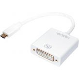 LogiLink Externer Videoadapter - USB-C 3.1 Stecker auf DVI Buchse
