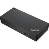 Lenovo ThinkPad Universal USB-C Dock - Dockingstation - 1x USB-C - 3x USB-A 3.2 Gen 2 - 2x USB-A 2.0 - 1x HDMI - 2x DP - 1x Gb LAN - 90 Watt
