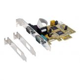 Exsys EX-44062 - Serieller Adapter - PCIe Low-Profile RS-232/V.24 x 2
