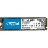 Crucial P2 - 2 TB SSD - intern - M.2 2280 - PCI Express 3.0 x4 (NVMe)