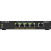 Netgear Plus GS305EP - Switch - Smart - 5 x 10/100/1000 (4 PoE+) Desktop - wandmontierbar - PoE+ (63 W)