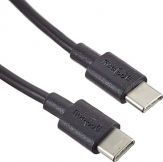 Goobay - USB-Kabel - USB-C (M) zu USB-C (M) - USB 2.0 - 3 A - 1 m - schwarz