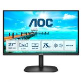 AOC 27B2AM - LED-Monitor - 68.6 cm (27") Full HD - 250 cd/m² - 4 ms - HDMI - VGA - Schwarz