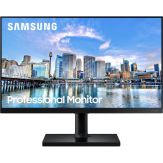 Samsung F24T450FQR - T45F Series - LED-Monitor - 60 cm (24") Full HD @ 75 Hz - IPS - 250 cd/m² - 5 ms - 2x HDMI - DisplayPort - Schwarz