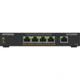 Netgear Plus GS305EPP - Switch - Smart - 5 x 10/100/1000 (4 PoE+) Desktop - wandmontierbar - PoE+ (120 W)
