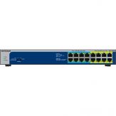 Netgear GS516UP - Switch - unmanaged - 8 x 10/100/1000 (PoE+) + 8 x 10/100/1000 (PoE++) - Desktop - an Rack montierbar - PoE++ (380 W)