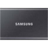 Samsung T7 MU-PC2T0T - 2 TB SSD - extern (tragbar) - USB 3.2 Gen 2 (USB-C Steckverbinder) - 256-Bit-AES - Titan Gray