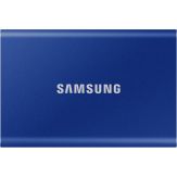 Samsung T7 MU-PC1T0H - 1 TB SSD - extern (tragbar) - USB 3.2 Gen 2 (USB-C Steckverbinder) - 256-Bit-AES - Indigo-Blau