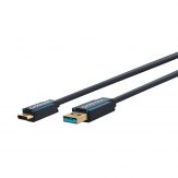 ClickTronic CLICK CAS 45126 - USB 3.0 Kabel C Stecker auf A Stecker 3 m - Kabel - Digital/Daten