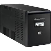 BlueWalker PowerWalker VI 1500 LCD - USV - Wechselstrom 220/230/240 V 900 Watt - 1500 VA - 9 Ah - USB - Ausgangsanschlüsse: 4 - Schwarz