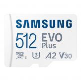 Samsung EVO Plus MB-MC512KA - Flash-Speicherkarte (microSDXC/SD-Adapter inbegriffen) - 512 GB
