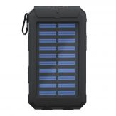 goobay Outdoor PowerBank 8.0 Solar-Powerbank - 8000 mAh - 2x USB